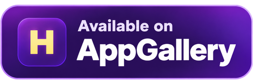 Available on Huawei AppGallery